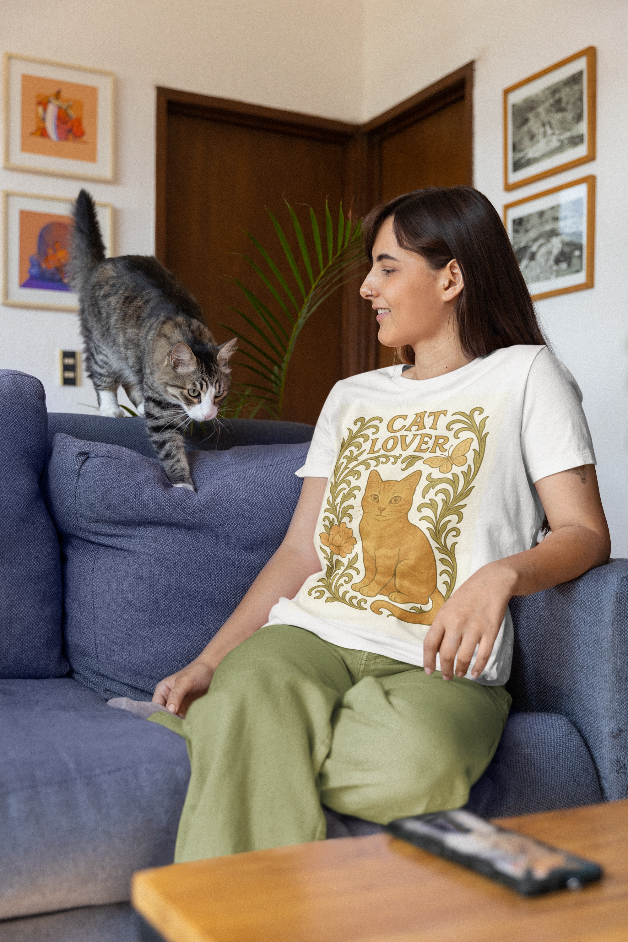 Official Cat Lover T-Shirt