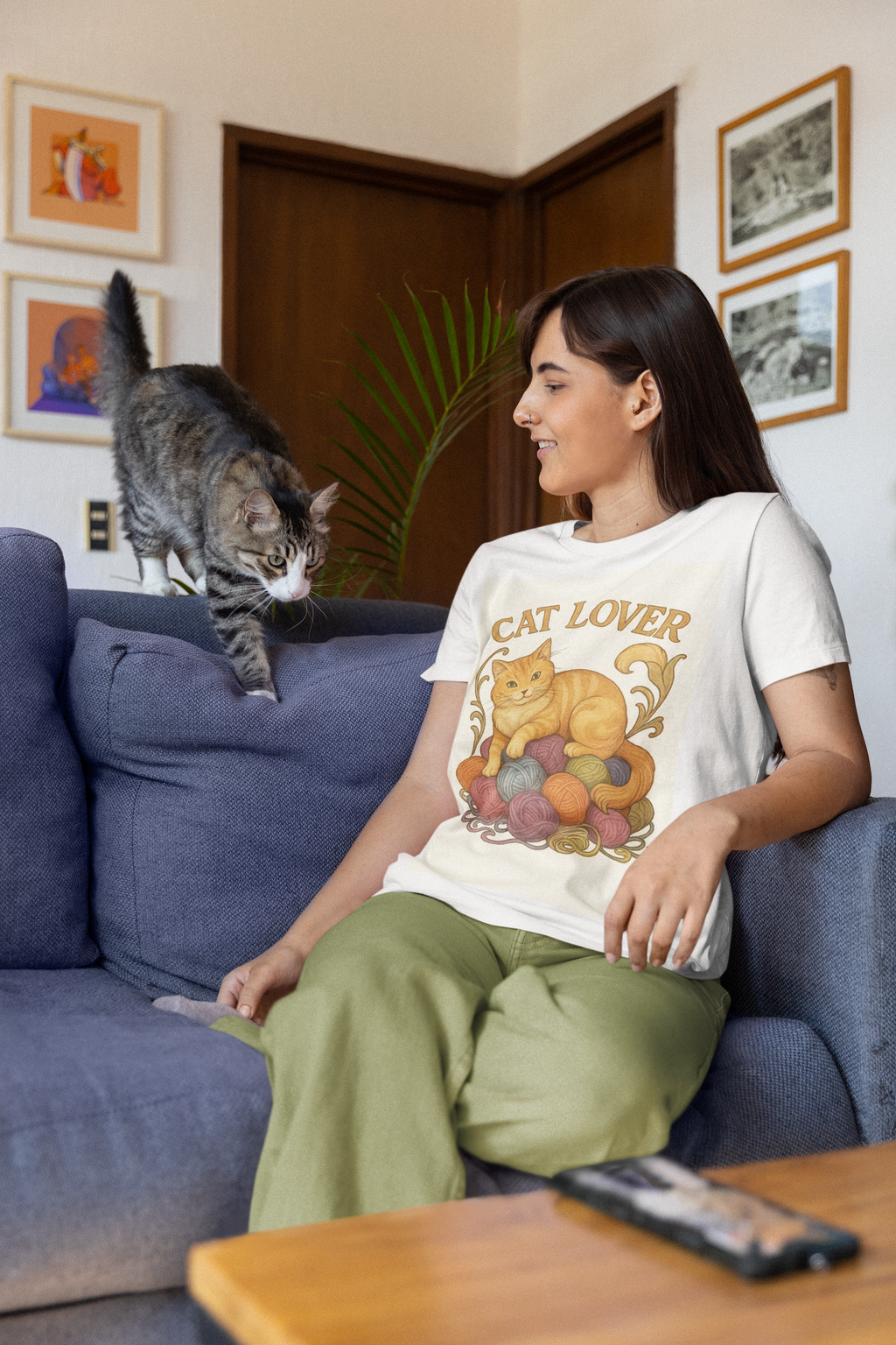 Official Cat Lover T-Shirt